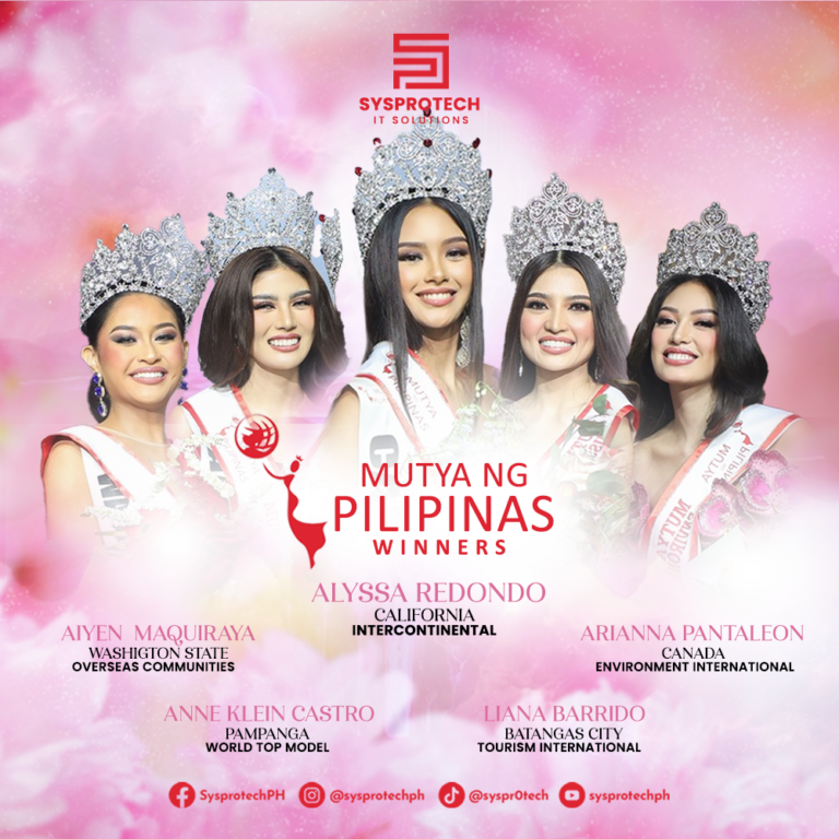 Sysprotech IT Solutions Delivers Seamless Tabulation at the 56th Mutya ng Pilipinas 2024 Coronation Night